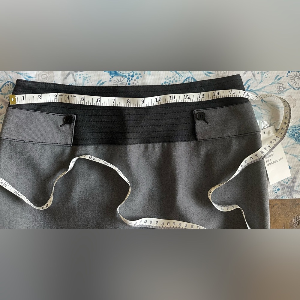 NWT Cass Gray/Black‎ pencil skirt - Size 8 - Picture 7 of 8
